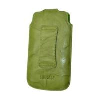 SunCase Leather Case Wash Green (HTC One X)