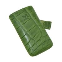 SunCase Leather Case Croco Green (Samsung Galaxy Ace)