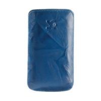 SunCase Leather Case Wash Blue (Samsung Galaxy Fame)