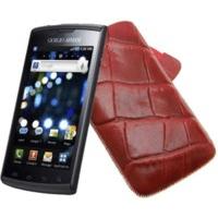 suncase leather case samsung galaxy s giorgio armani i9010