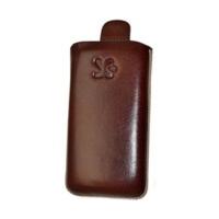 SunCase Leather Bag (Nokia Asha 303)