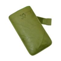 SunCase Leather Case Wash Green (Nokia Lumia 800)