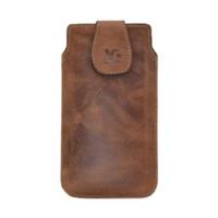 SunCase Leather Etui Antik Rost (Sony Xperia Z1)