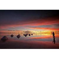 Sunset and Stars Tour at the Cemetery of Trains from Uyuni