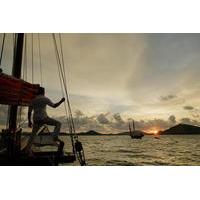sunset dinner cruise of phang nga bay aboard the june bahtra from phuk ...