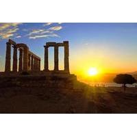 Sunset at the Cape Sounion Half Day Tour