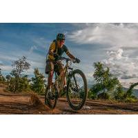 Sunset Mountain Biking Tour on Lake Atitlán