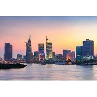 Sunset City on Saigon River by Luxury Speedboat