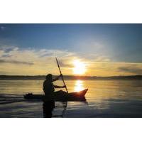 sunset sea kayaking excursion on st lawrence river