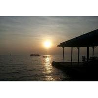 Sunset at Tonle Sap Lake from Siem Reap