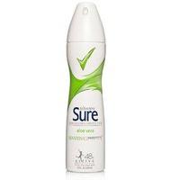 sure aloe vera deodorant spray 150ml