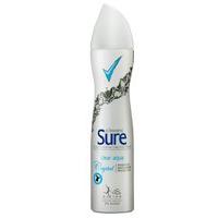 sure clear aqua deodorant spray 150ml