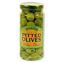 Sunita Green Pitted Olives 225g