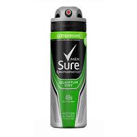 sure men quantum antiperspirant deodorant compressed 125ml