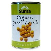 suma organic green lentils 400g