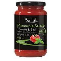 sunita organic pomarola sauce 350g