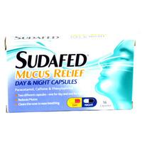 Sudafed Mucus Day & Night Relief 16s