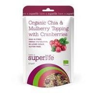 Superlife Chia Mulberry Topping C\'berry 200g