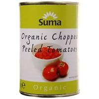 suma organic chopped tomatoes 400g