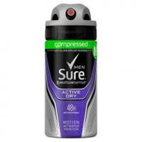 Sure Men Motionsense Active Dry 48h Antipersipriant Spray - Pack of 75ml
