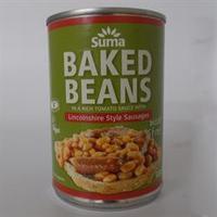 Suma Beans and Veg Sausages 400g