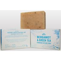 suma handmade natural soap bergamot green tea 95g