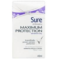 Sure Cream Max Prot Sensitive