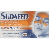 sudafed congestion headache day night relief