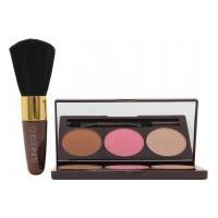 Sunkissed Bronze and Contour Gift Set 3.5g Bronzer + 3.5g Blush + 3.5g Highlighter + Applicator + Blusher Brush