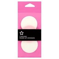 Superdrug Round Make Up Sponges x3