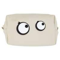 Superdrug Eyes Cube Pouch Pale Grey