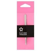 Superdrug Flat End Tweezer