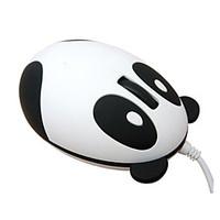 Super Cute Panda Unique Design Portable Usb Wired Optical Exquisite Lovely Fashionable Small Mini Mouse