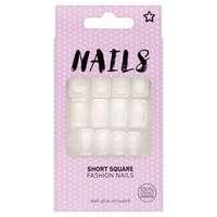 superdrug nails short square bare clear