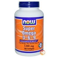 Super Omega 3-6-9 180 Softgels