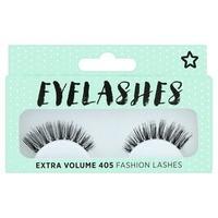 Superdrug False Eyelashes - Extra Volume 405 Black, Black