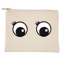 Superdrug Eyes Flat Pouch Pale Grey