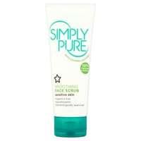 Superdrug Simply Pure Smoothing Face Scrub 75ml