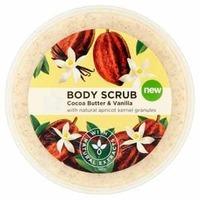 superdrug naturals cocoa vanilla body scrub 200ml