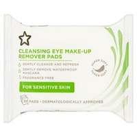 superdrug cleansing eye makeup remover pads