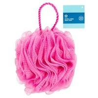 superdrug extra large body puff bright pink