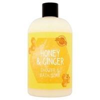 Superdrug Ginger & Honey Bath & Shower Soak 500ml