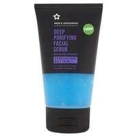 superdrug exfoliating face scrub for men 150ml