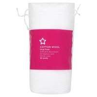 Superdrug Cotton Wool Oval Pads x 50