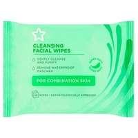 superdrug essential facial cleansing wipes