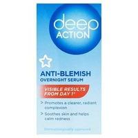 superdrug deep action anti blemish overnight serum 50ml