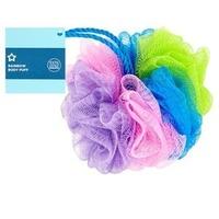 superdrug rainbow shower puff