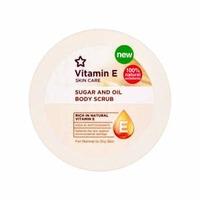 Superdrug Vitamin E Sugar / Oil Body Scrub 250ml