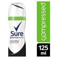 Sure Women Crystal Black & White Deodorant Compressed 125ml