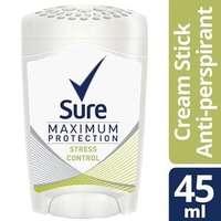 Sure Women Maximum Protection Stress Control Deodorant 45ml